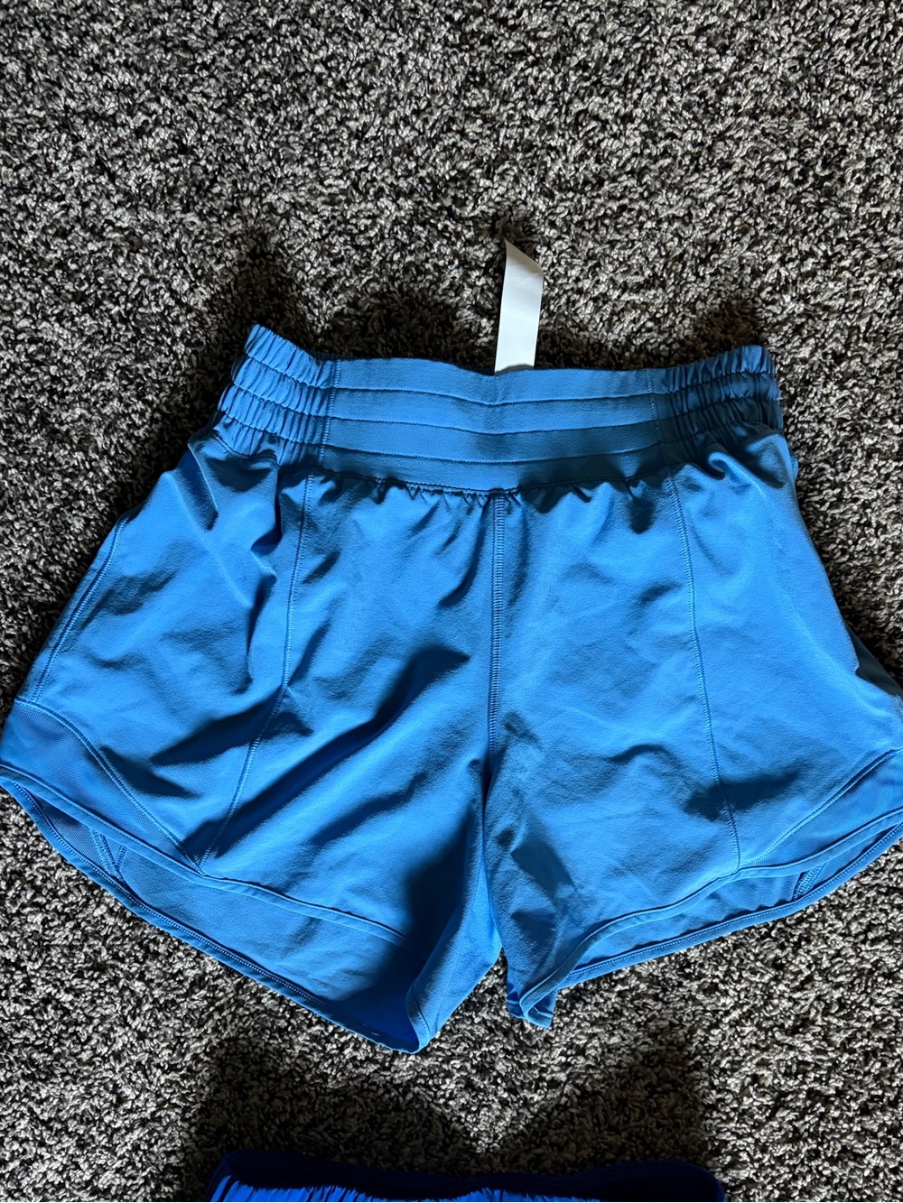 Hotty Hot High-Rise Lined Short 4" - Oasis Blue Size 4